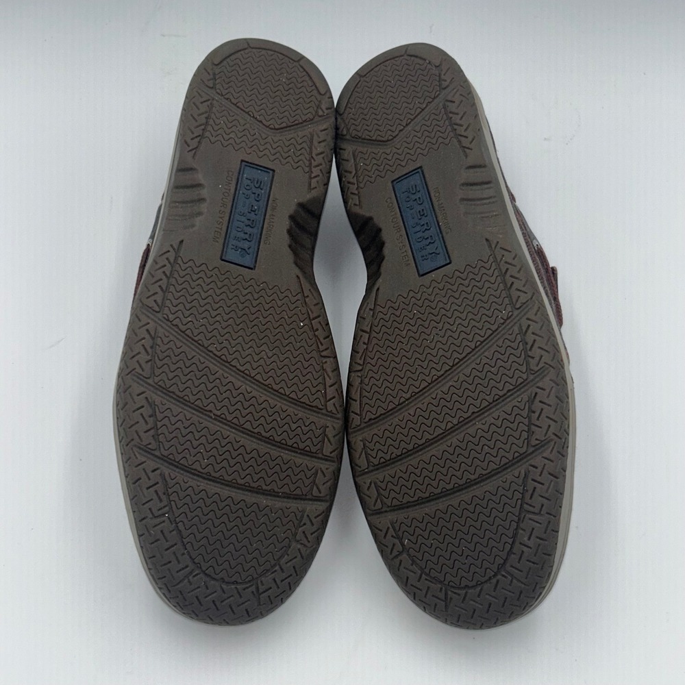 Sperry Top-Sider Billfish Mens Dark Brown Leather Boat Shoes Size 9 - Picture 6 of 9